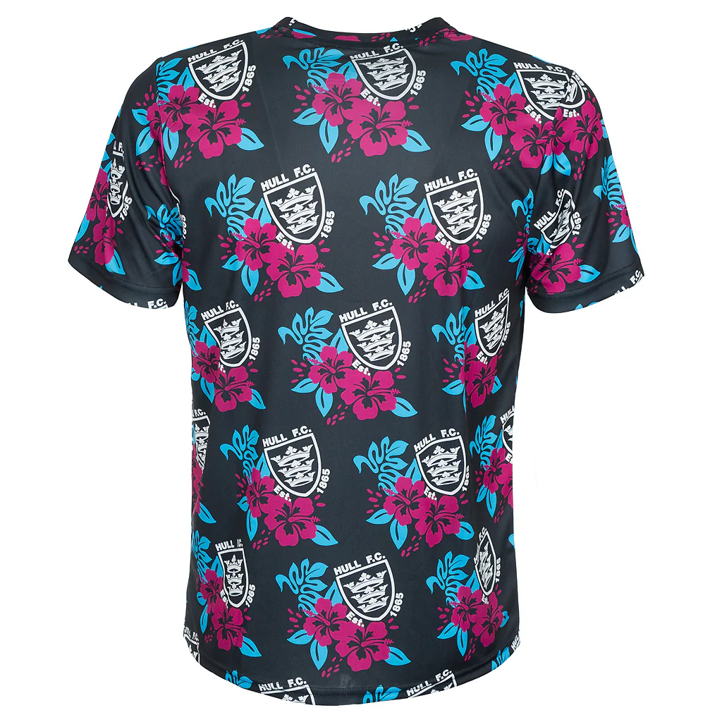 Hawaiian Black Tee - Image 3