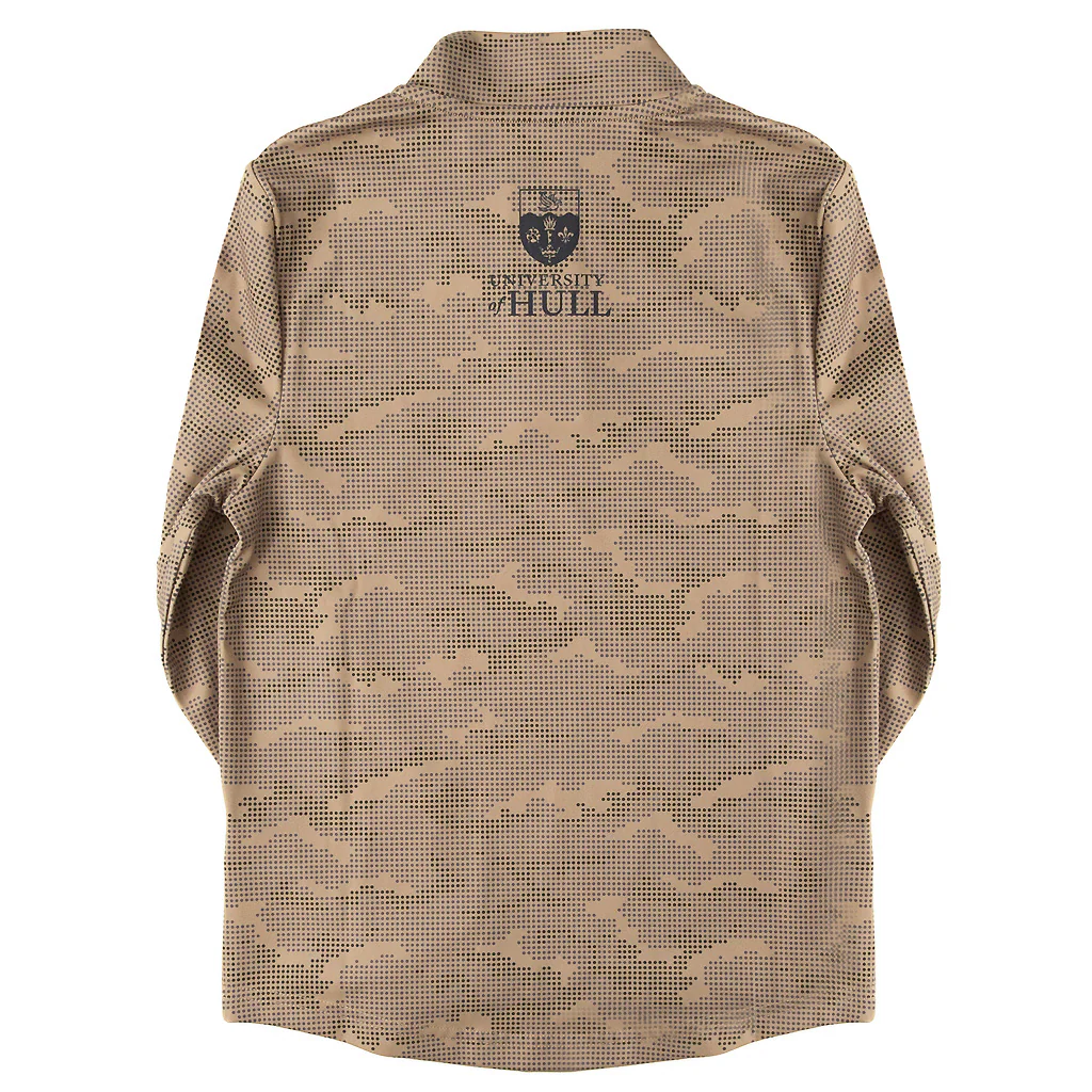 Kids Camo Khaki 1/4 Zip - Image 3