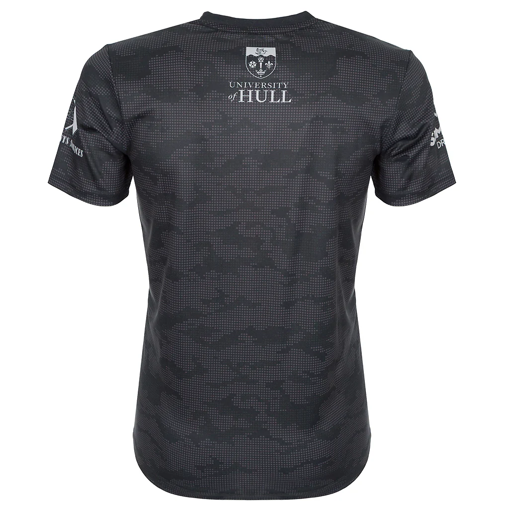 Kids Camo Black Training Tee - Image 3